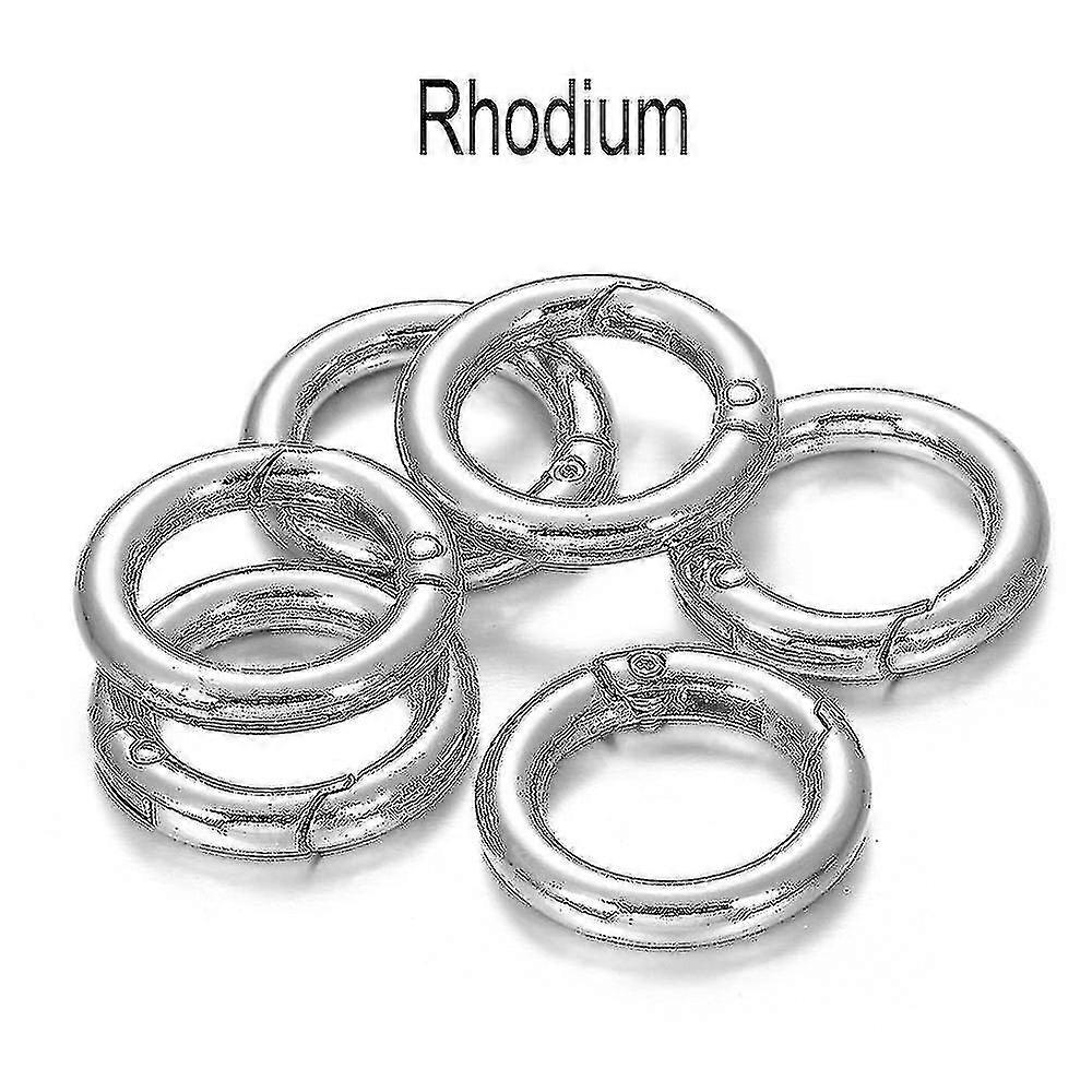 5 Pcs/bag Round Zinc Alloy Spring
