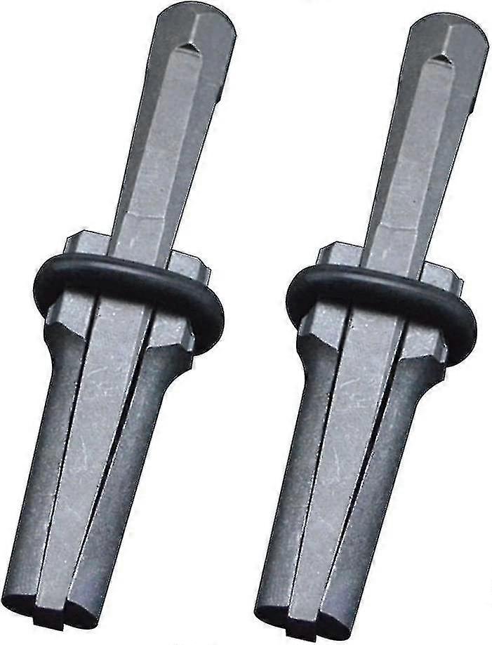 Industrial Grade Plug Wedge And Feather Shims Concrete Marble Granite Rock Stone Splitter Hand Tools (2pcs)