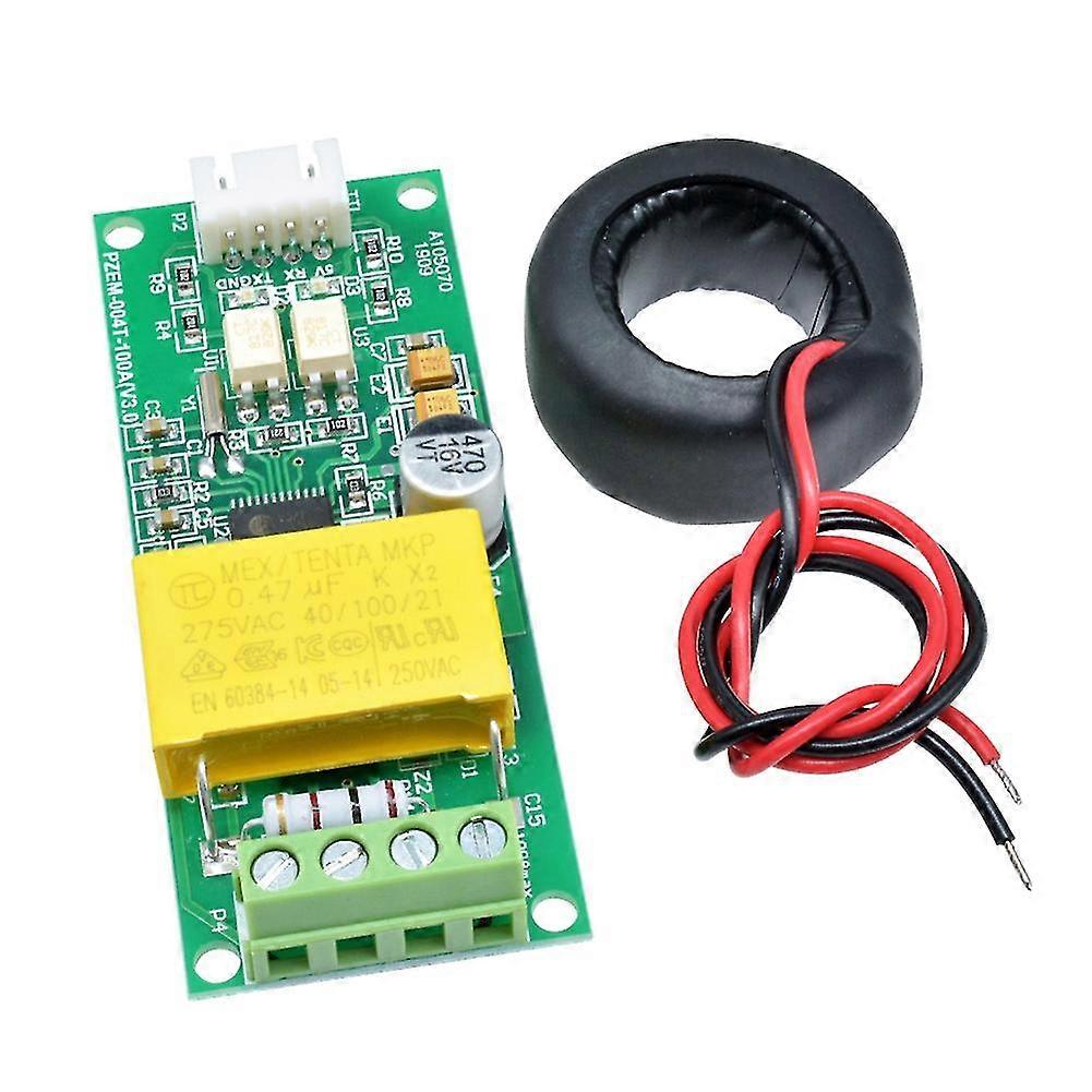 Ac Digital Multifunction Meter Watt Volt Amp Current Test Module Pzem-004t For Ttl Com2/com3/com4 0