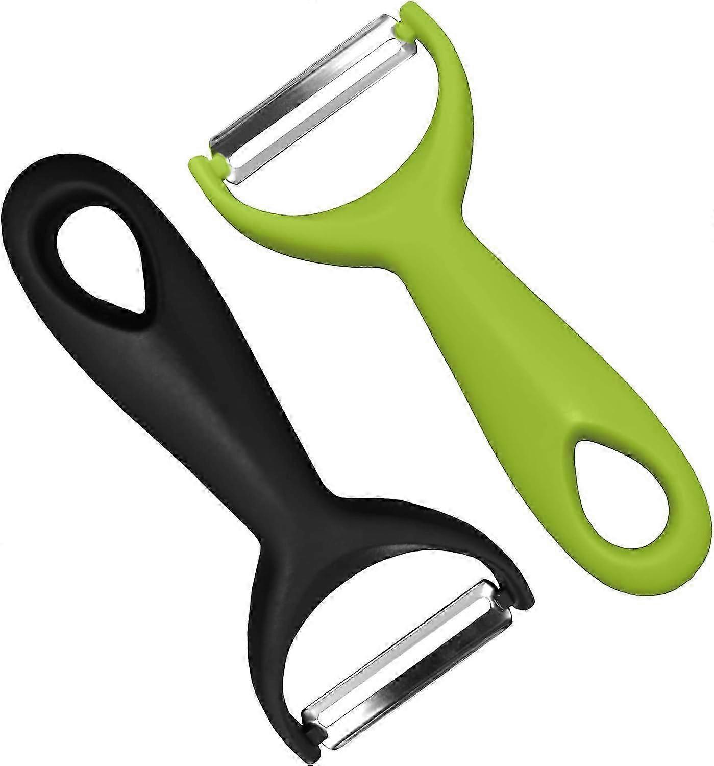 2-Pack Stainless Steel Vegetable Peelers for , Speed Peeler with Non-Slip Handle Perfect Peeler Set for Multiple Vegetables and Fruits