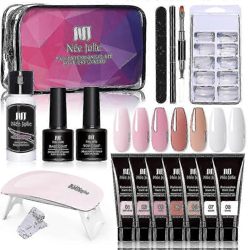 Kit Polygel Con Prolunga Uv Gel Builder Easy Polygel Kit Per Starter E Tecnico