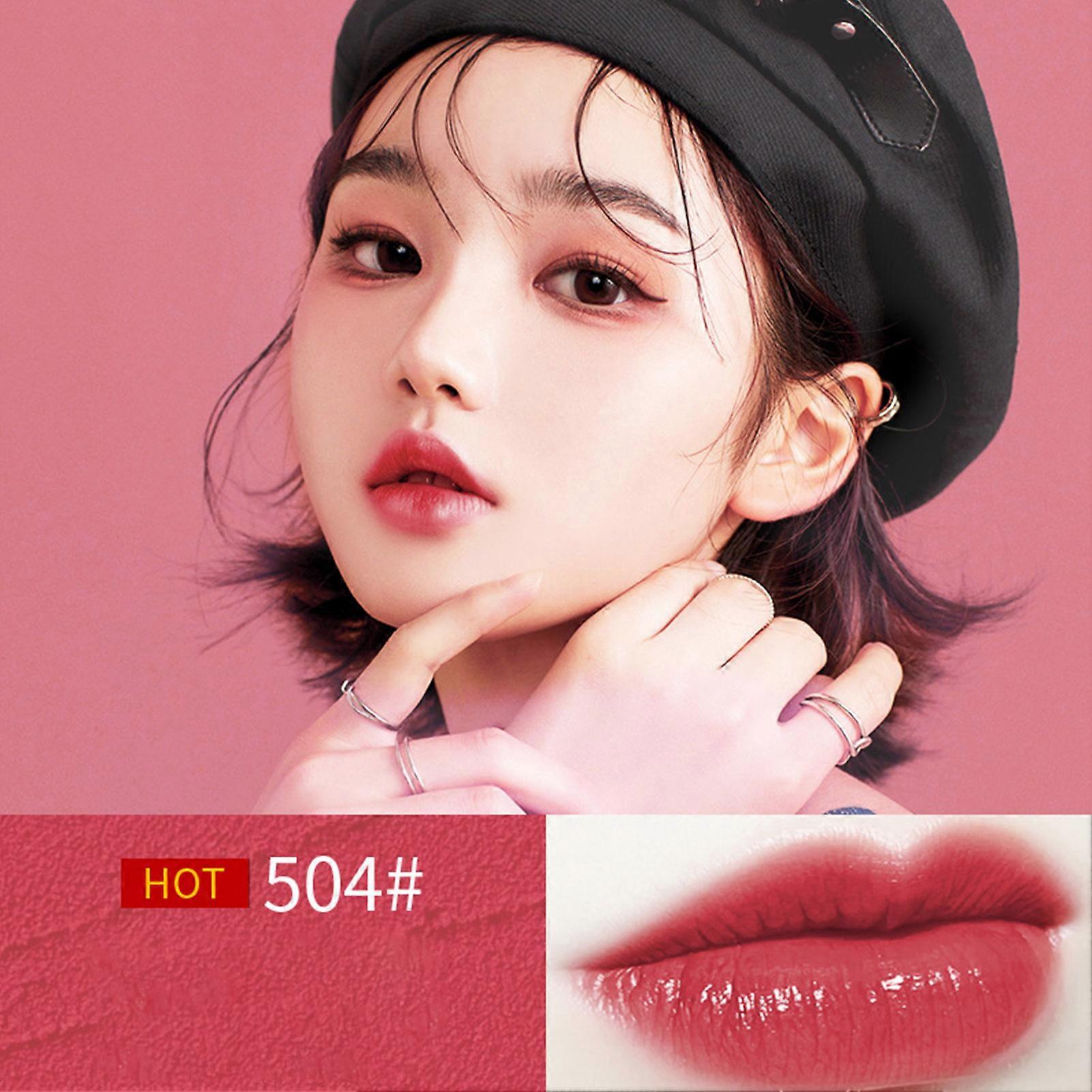 2-in-1 Lip Liner and Lipstick Non-fading Cosmetic Tools Non-Stick Cup for Women Girls Daily Makeup