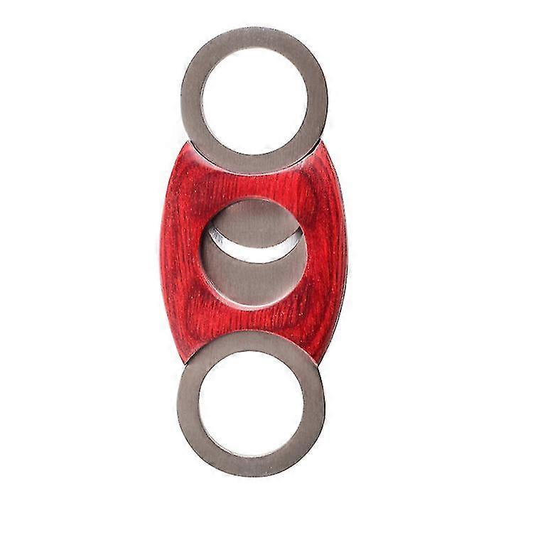Edelstahl Rote Farbe Zigarrenschneider BAOPENG