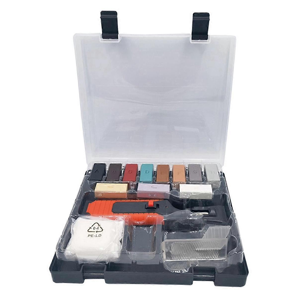 Ceramic Tile Repairing Tool Set Scratch Repairing Crack Fill Tile DIY Floor Repair Kit Fix Wax Scra