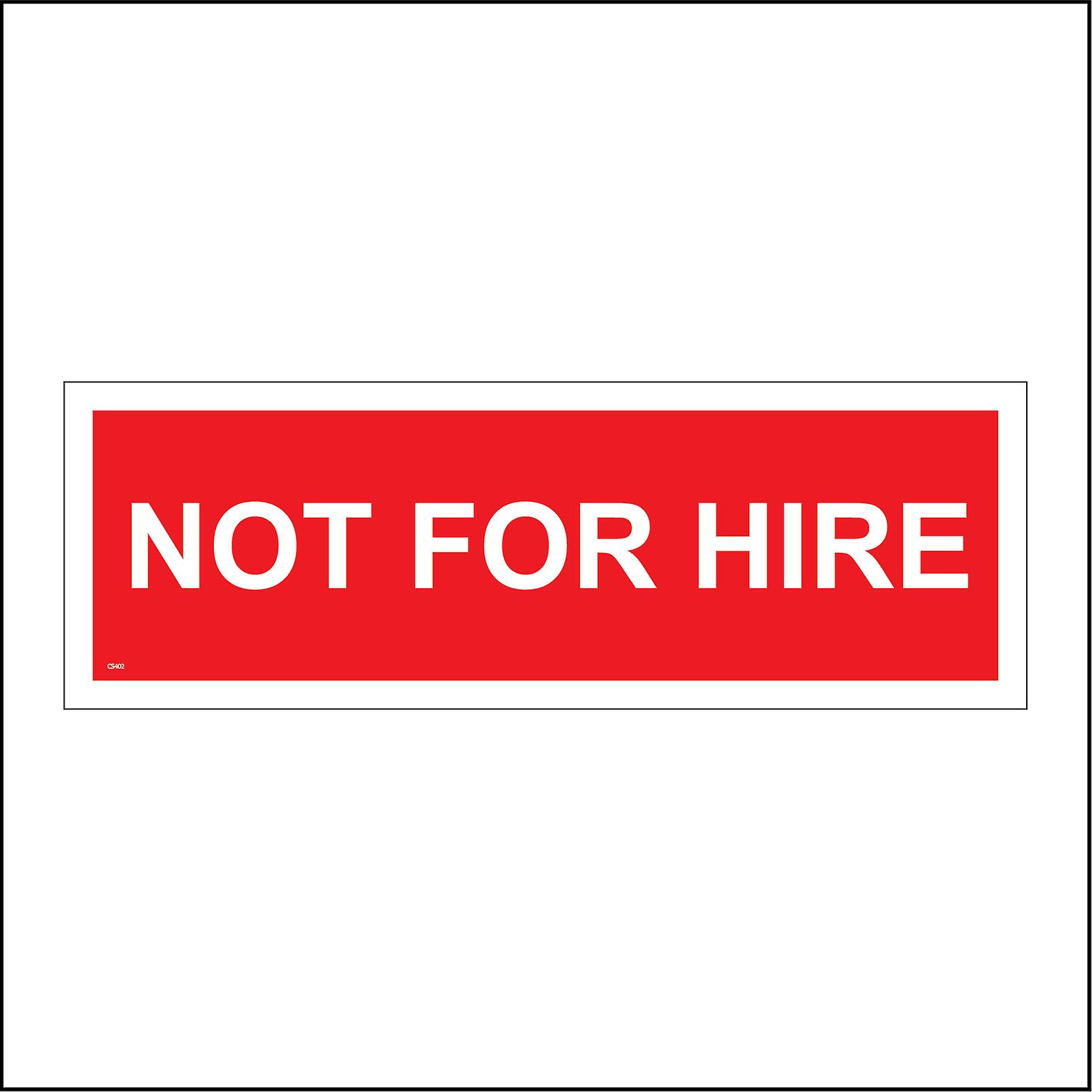 CS402 Not for Hire