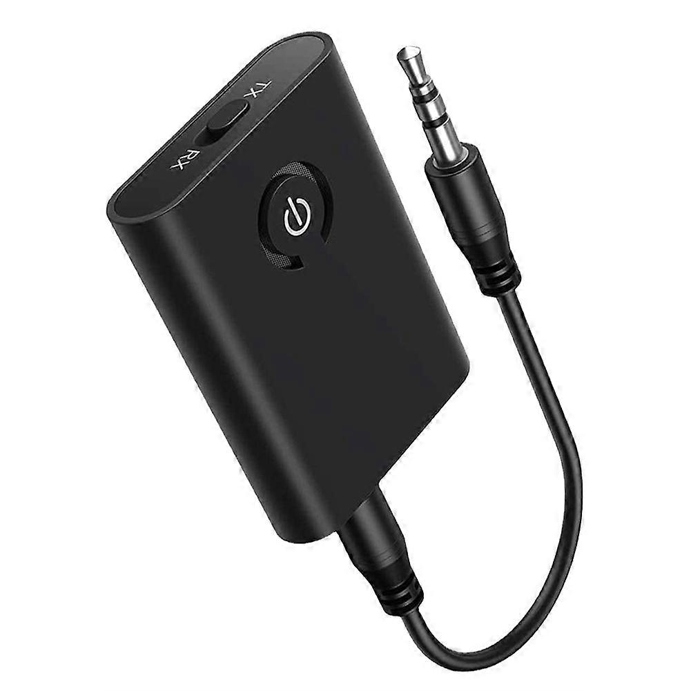 2-in-1 Wireless Bluetooth 5.0 Transmitter Receiver Adapter Audio 3.5mm Jack Aux