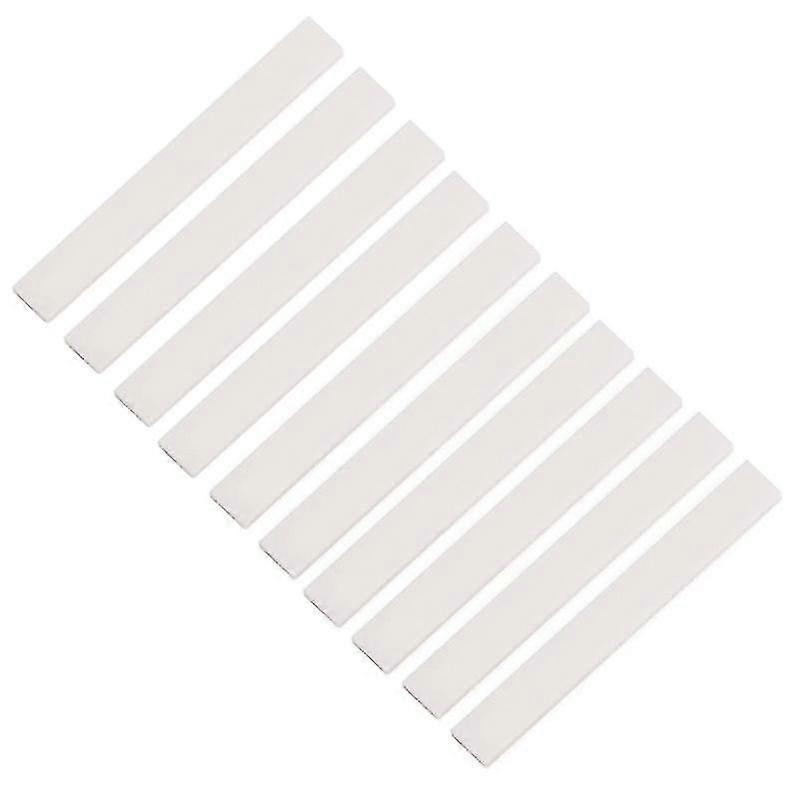 10pcs Bone Guitar String Bridge Saddle Blanks For Classical Guitar