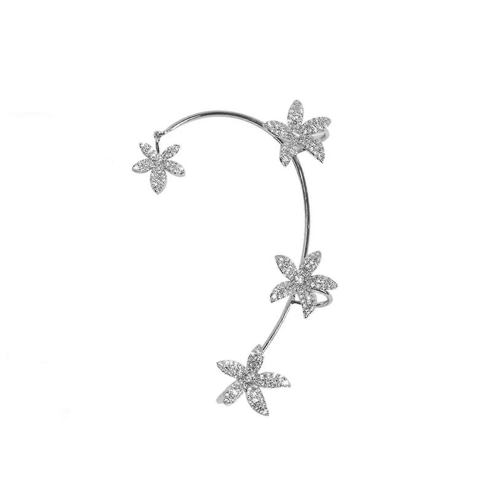 Flower Ear Hook All-in-one Ear Hook Female Non-pierced Ear Clip