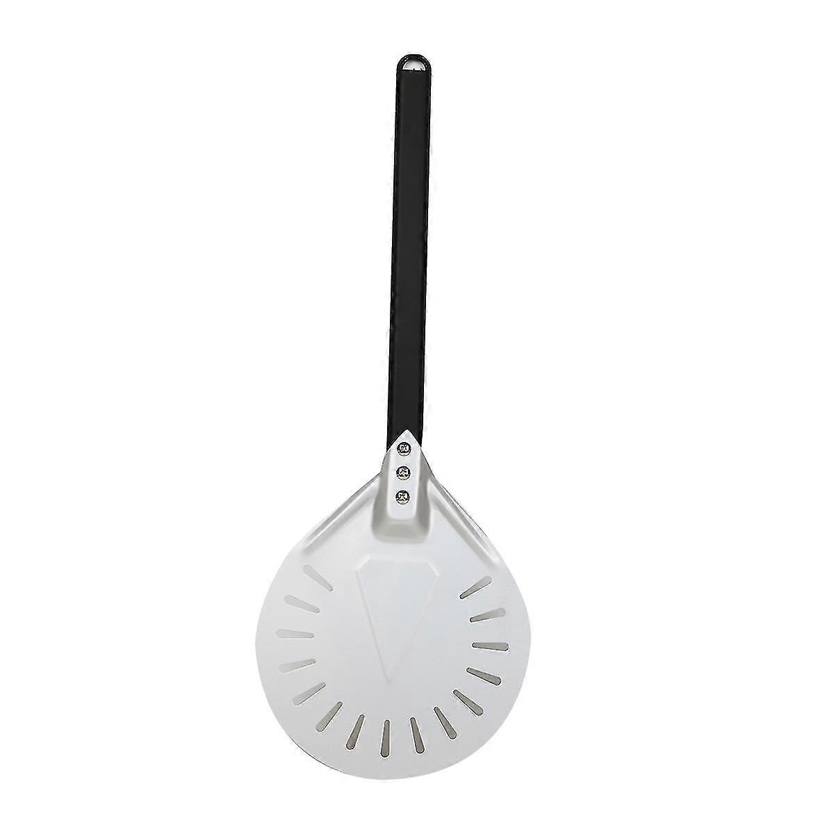 Pizza Turning Small Pizza Peel Paddle Short Round Pizza Tool Non Slip Handle 9inch Perforated Pizza