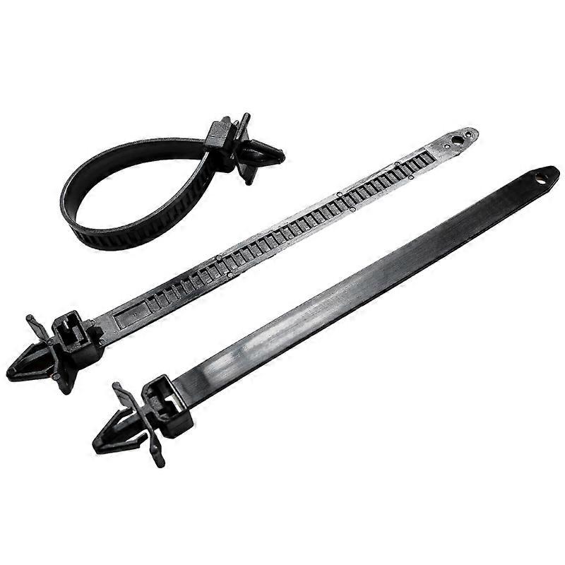 100pcs Self-locking Cable Tie Car Chassis Bundling Wire Harness Clips Fasteners