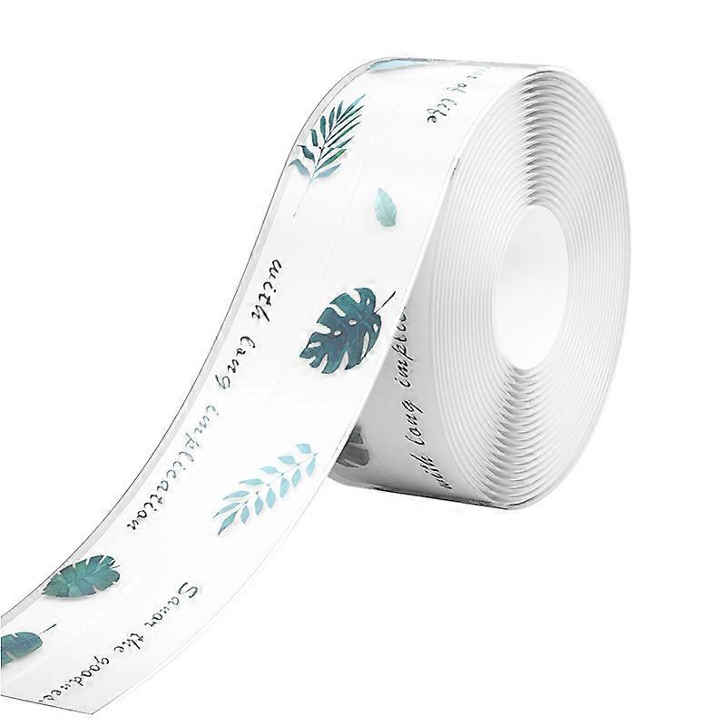 38mm * 3.2m - The Sheets(1Pack) Sealing Strip,Bathroom Seal Double Ply Silicone White Tape Tub Self Adhesive/Waterproof Mildew Cockroach Prevention fo