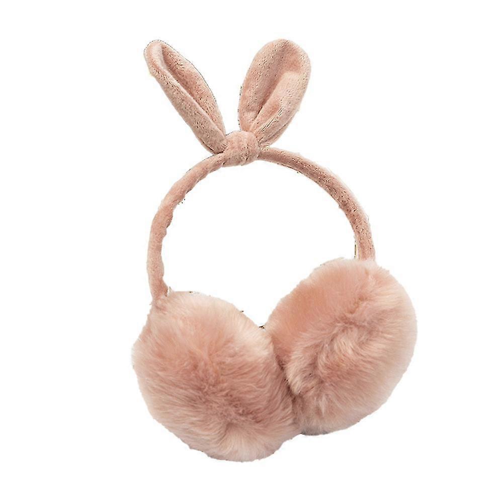 Bow-tie Design Earmuffs Rabbit Ears Warm Winter Earmuffs