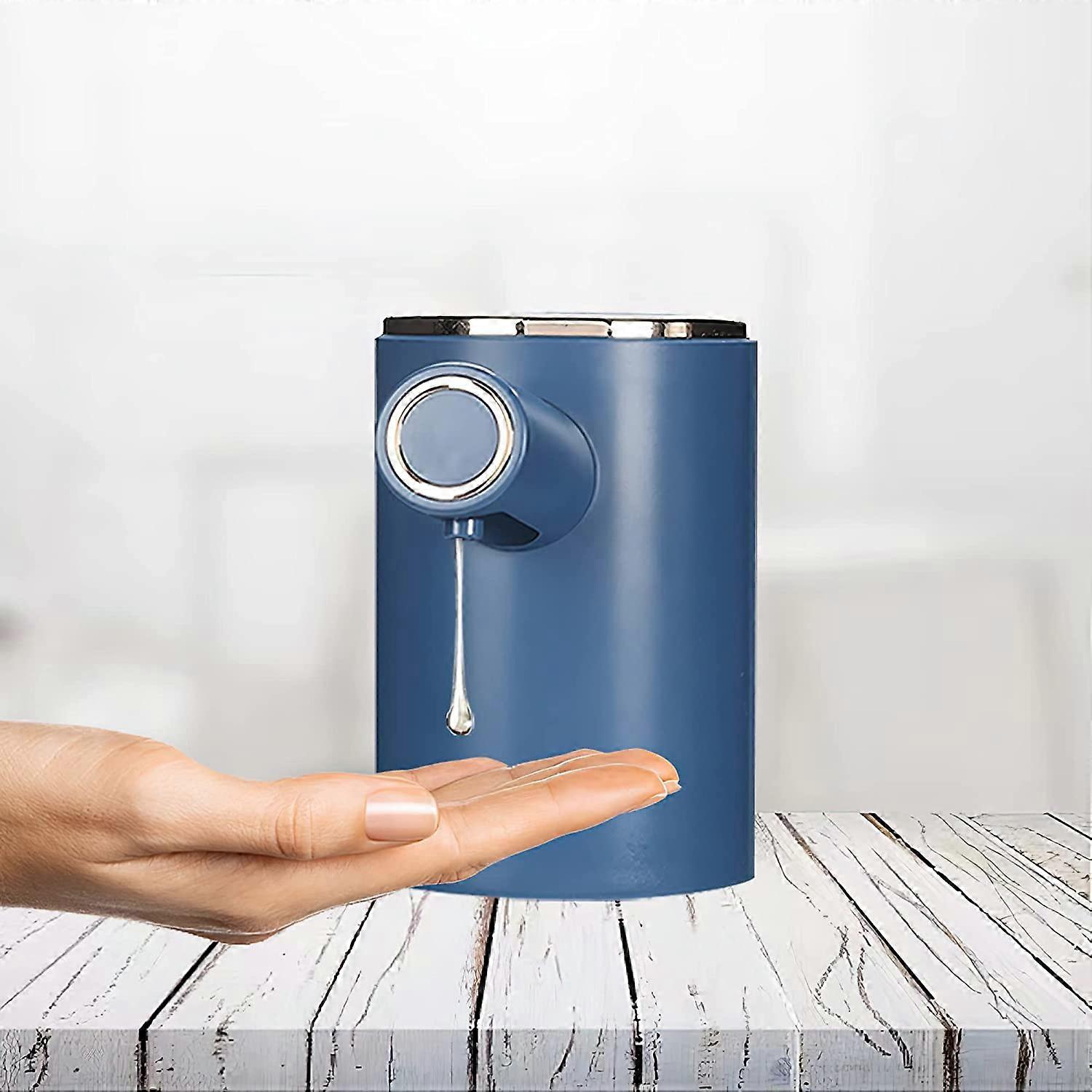 Touchless Automatic Soap Dispenser with Three-Speed Adjustable (Blue)