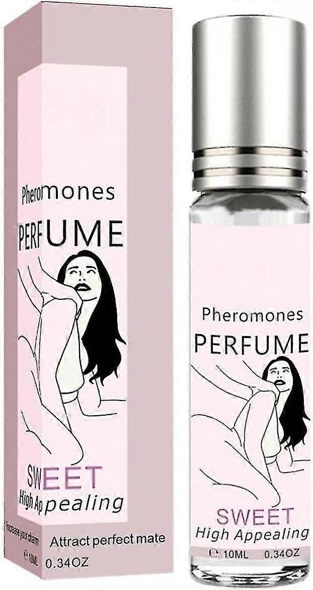 3 pezzi 10 ml Profumo a lunga durata Feromone Eau de Toilette Fragranza fresca e dolce dell'oceano Uomo Donna Pink