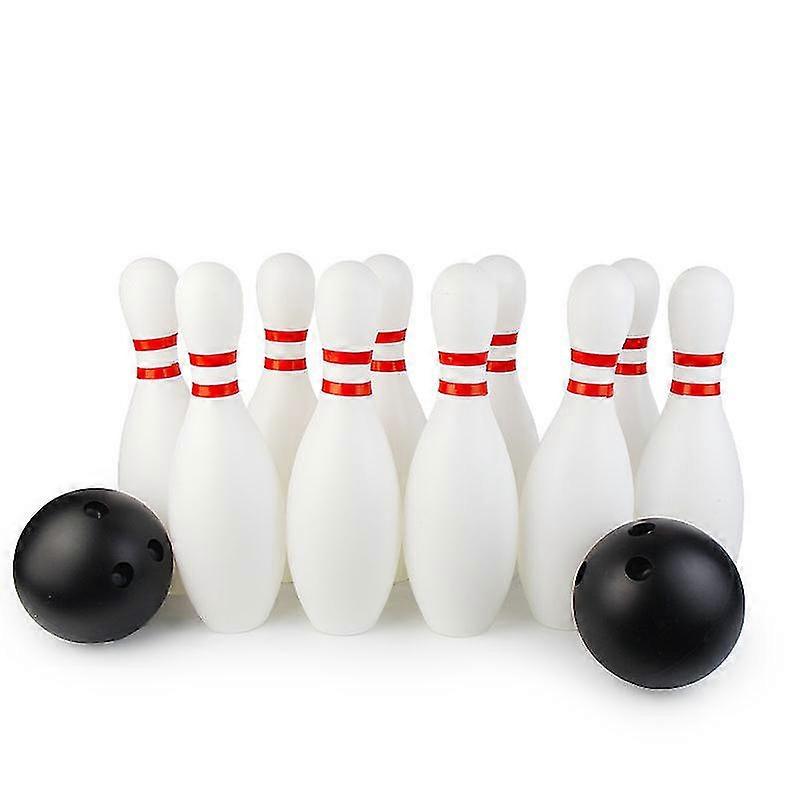 10pcs Bowling Set Game With 2 Balls Educational Toys For Children
