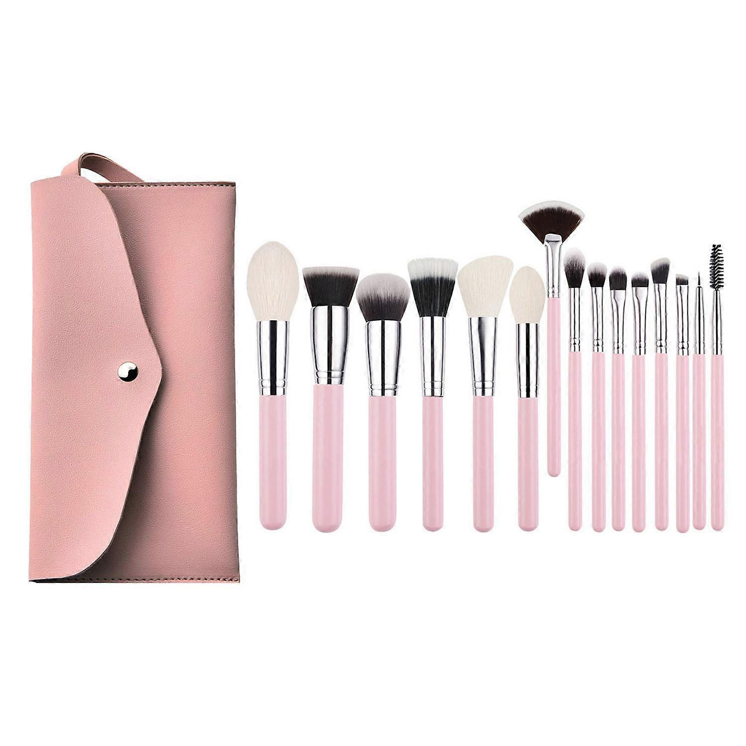 15-piece makeup brush set