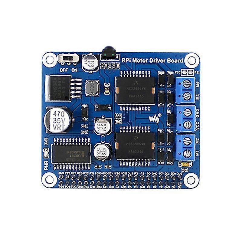 Rpi Motor Driver Board Mc33886 Drives Erweiterungsplatine für für Raspberry Pi Rpi