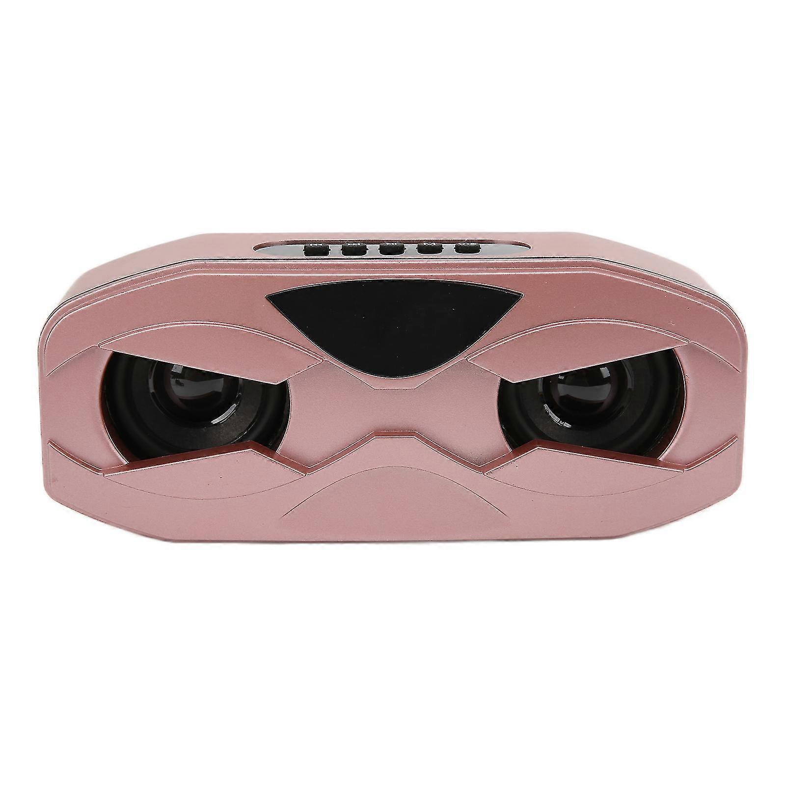 Wireless Speaker with Built-In Microphone Clear Sound Adjustable LED Light Durable Small Design