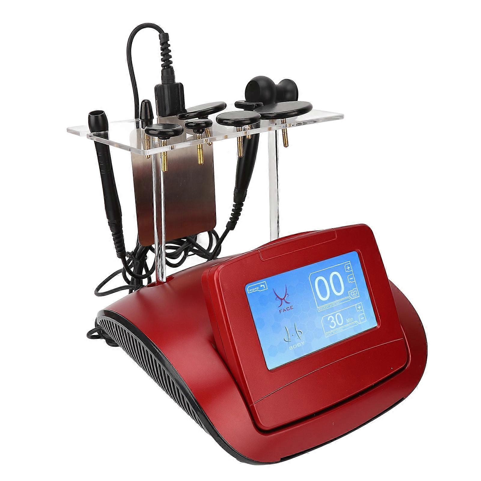 Body Cellulite Decomposition Machine Ultrasonic Facelift RF Beauty Massage Tools for Home Adults US Plug 110-240V