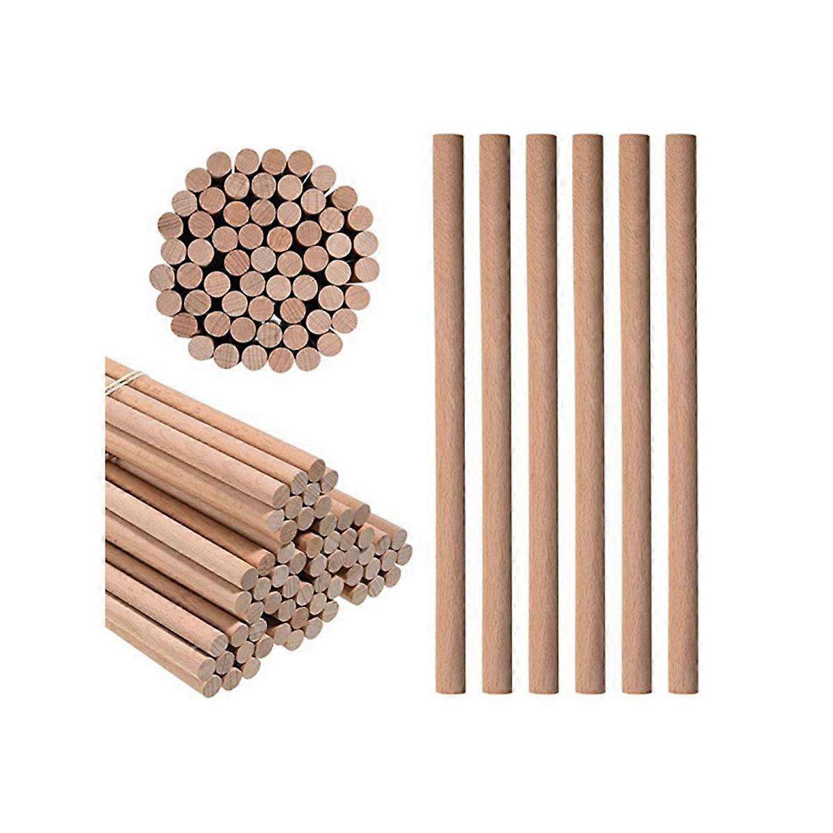 60 Pieces Rhythm Sticks for Kids Bulk, Wood Lummi Sticks Music Classroom Percussion Instruments
