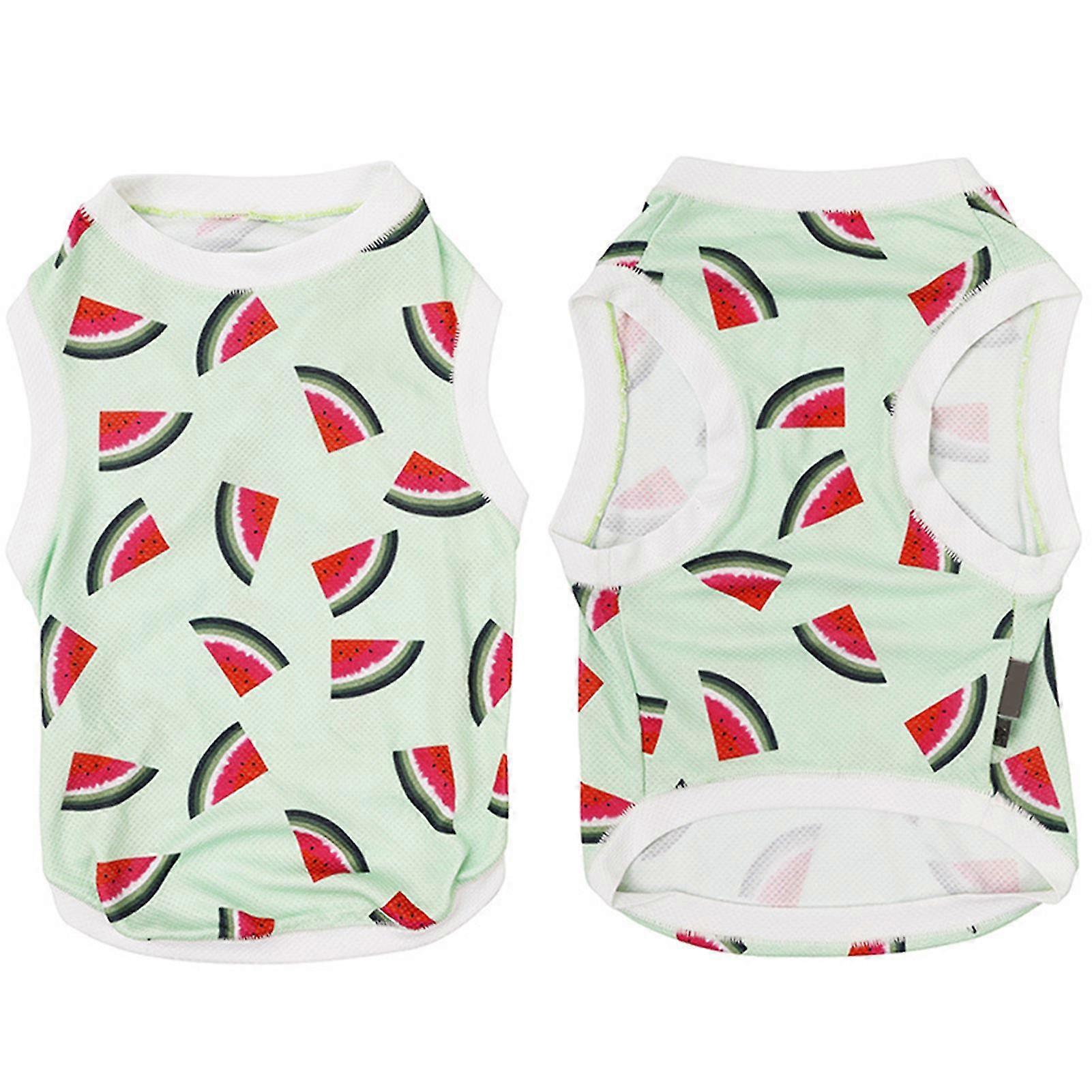 Dog Cool Vest T-shirt Soft Breathable Top For Walking Exercise Hiking Summer