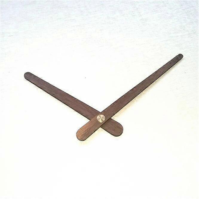 20 sets Precision axis wall clock Black walnut wood clock hands DIY Wooden clock pointer replacement needle Quartz clock watch
