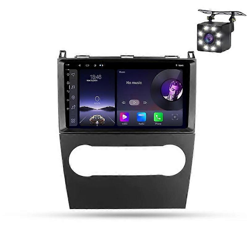 Android 14 Car Radio For Benz A-Class 2 W169 C169 2004-2012 Auto Player Stereo
