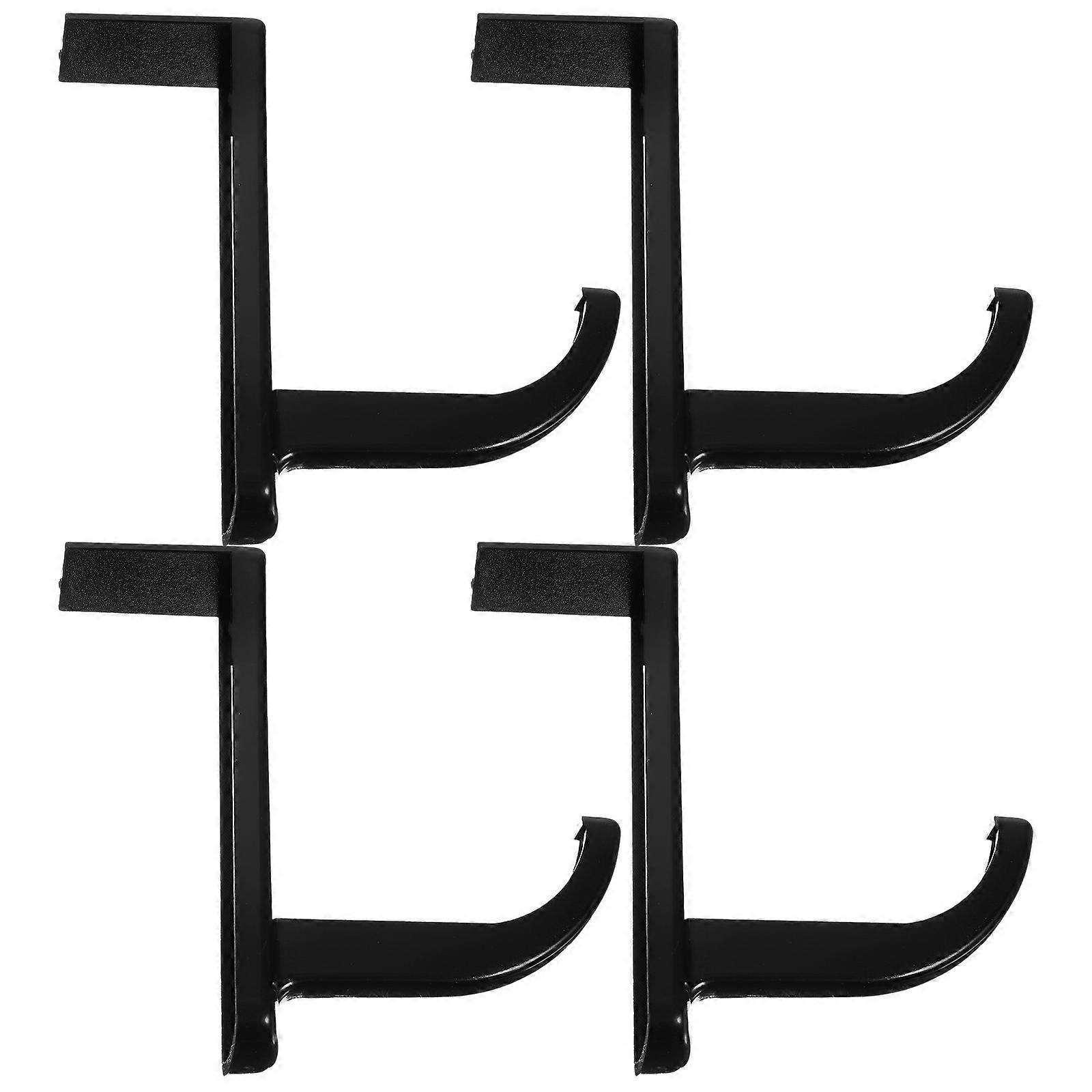 4pcs Internet Cafe Headset Dedicated Hook Computer Headset Storage Device Hook