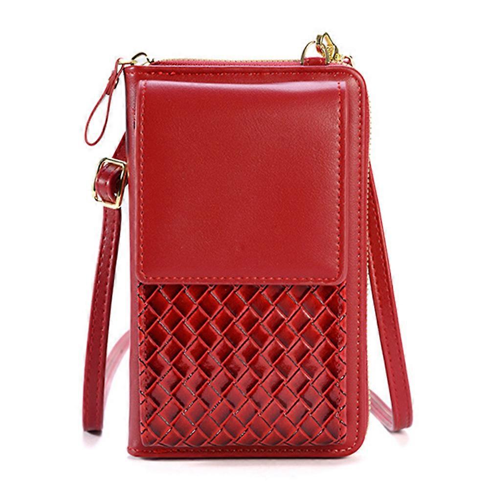 Large capacity multi-card crossbody bag