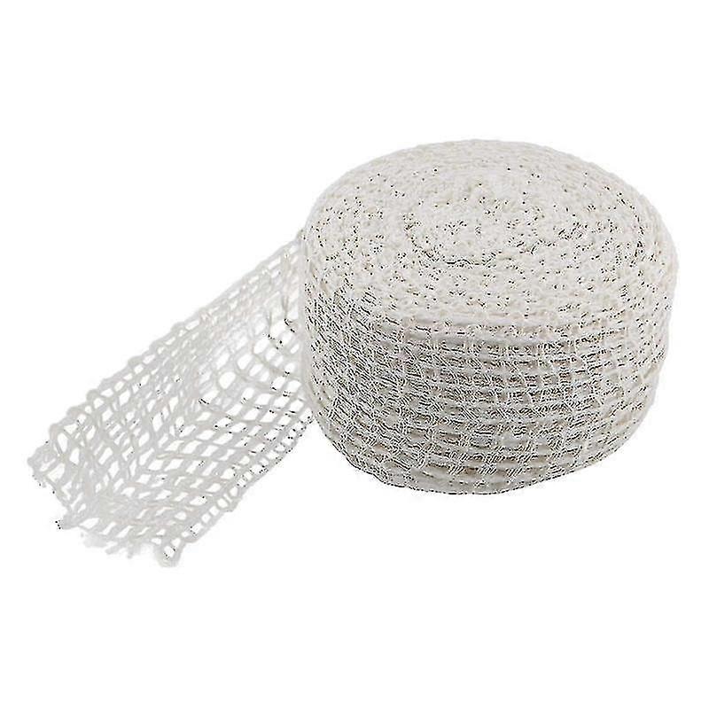 5m Meat Netting Roll Ham Sock Spiced Pork Shoulder Net Bag Butcher Elastic Twine For Meat Cooking Kitchen Storage