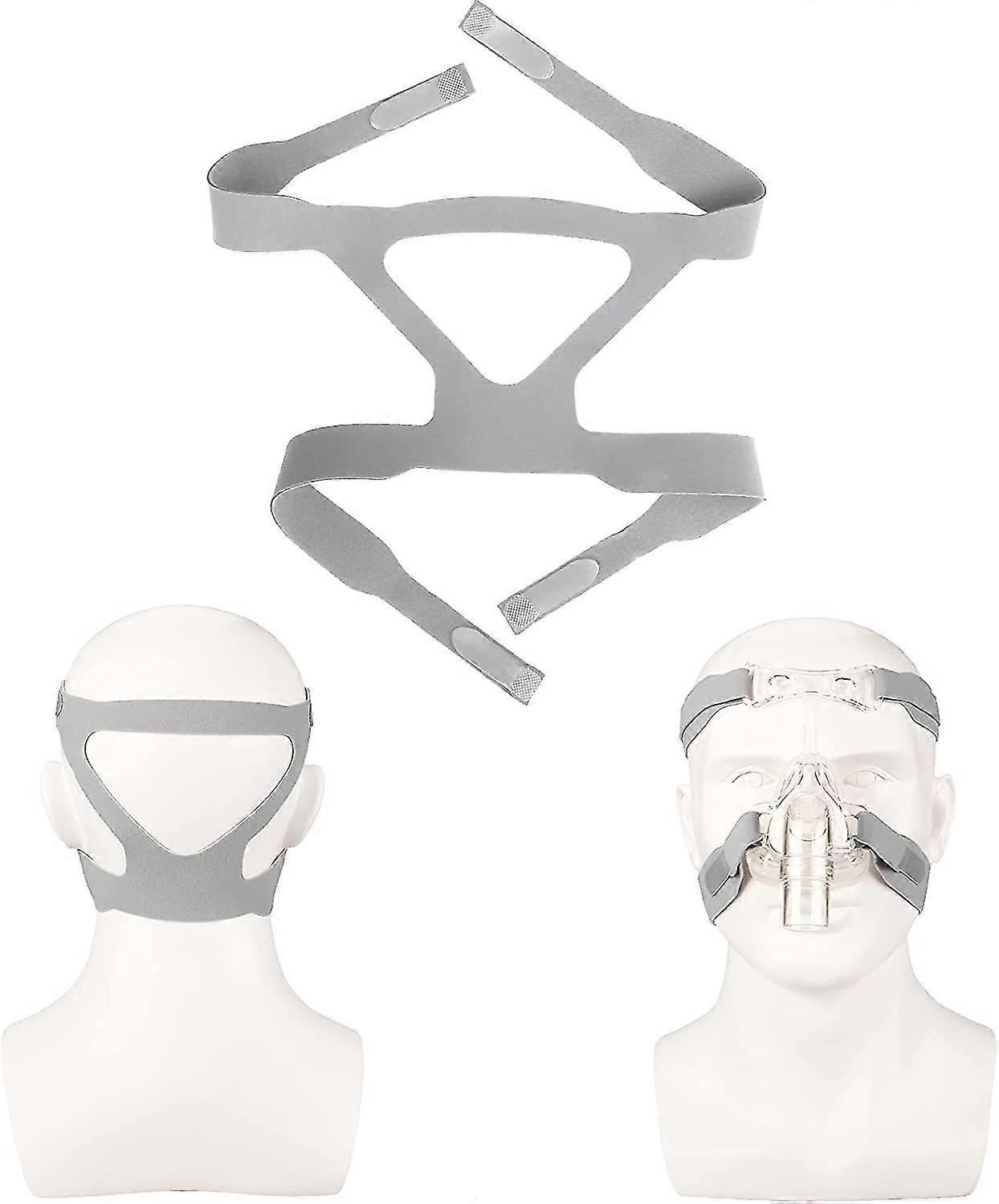 Universal Headgear Full Mask Replace Part Cpap Ventilator Headband (without Mask)