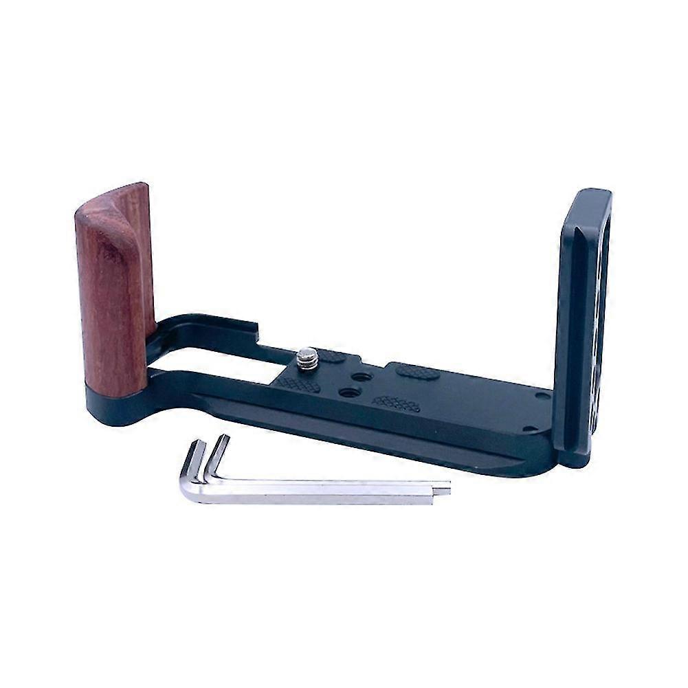 L Plate For Xt30 Xt20 Xt10 Camera L Type Wood Bracket Tripod Quick Release Plate Base Grip Handle Black