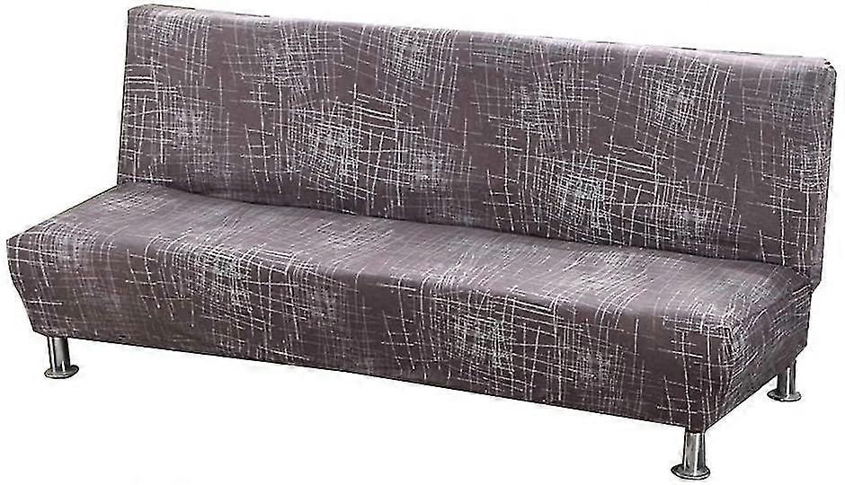 Armloser Schlafsofabezug Vintage Blumendruck Couch Sofa Schonbezug Polyester (160-190CM) 190-210CM