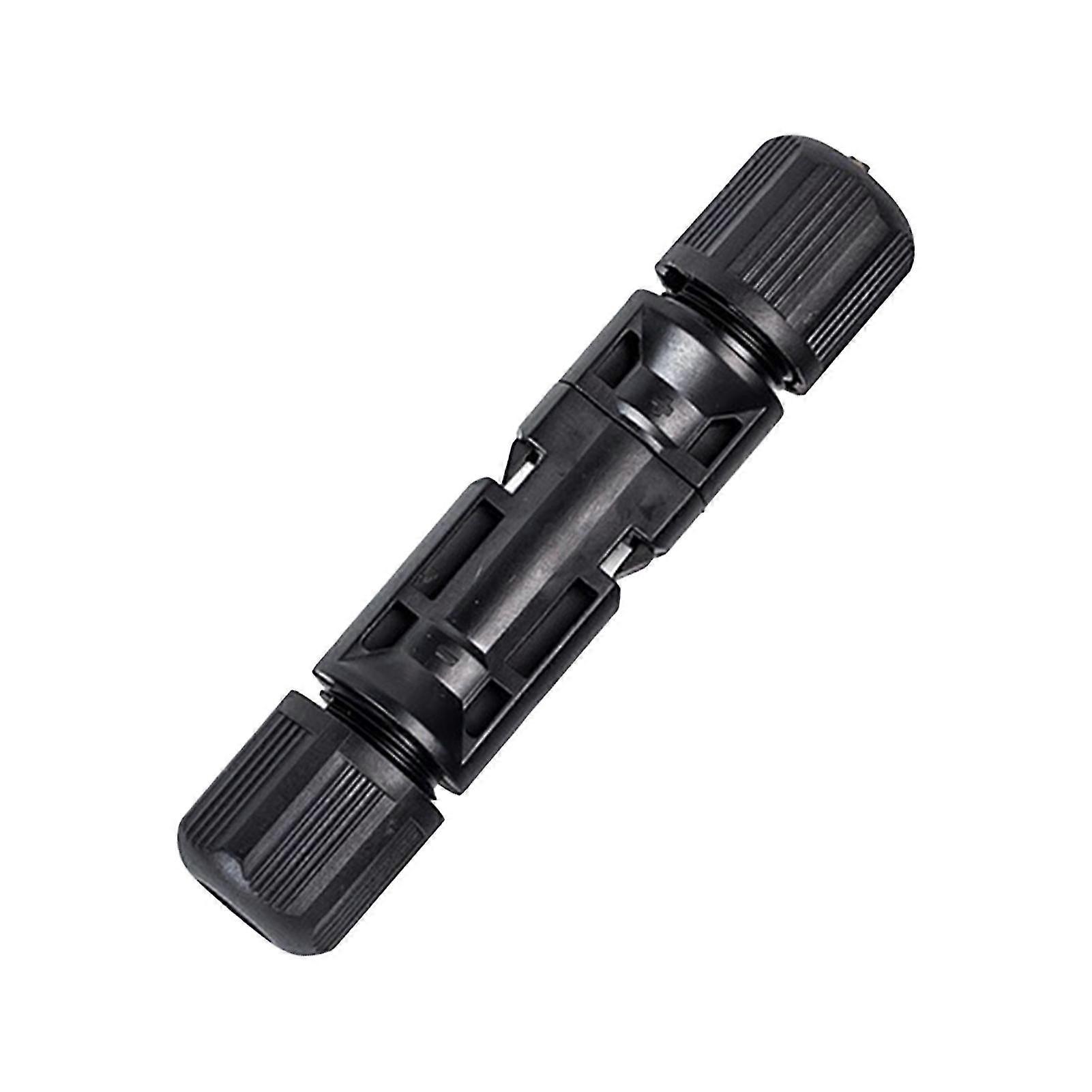 Solar PV Connector Set (1 Pair) - Waterproof, Durable, and Fireproof for Industrial Use