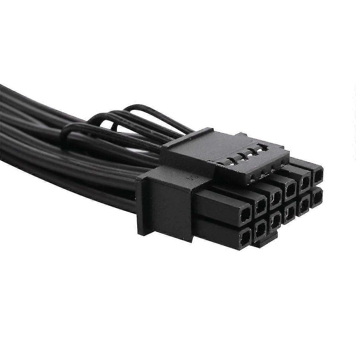 4x8-nastainen GPU: lle 16-nastainen (12 + 4) uros Pci-e 5.0 12vhpwr Rtx -näytönohjaimen kaapeli Psu 600w Adapille