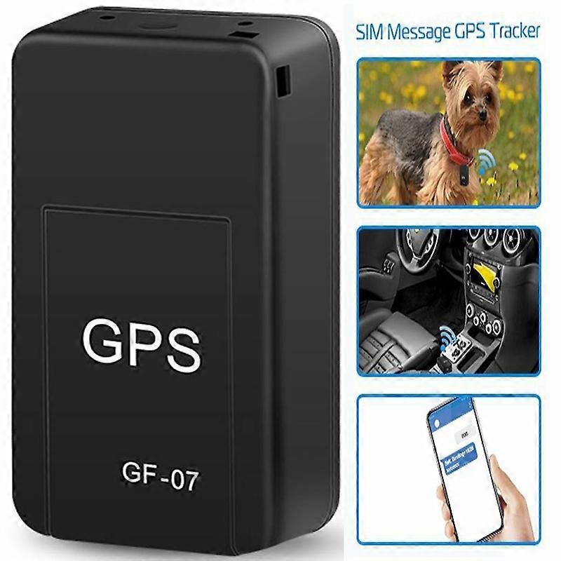 GF07 Auto GPS Tracker Magnetischer Mini Echtzeit-Tracker Fahrzeug-Locator Geeignet für Familienautos LKWs Motorräder Autozubehör