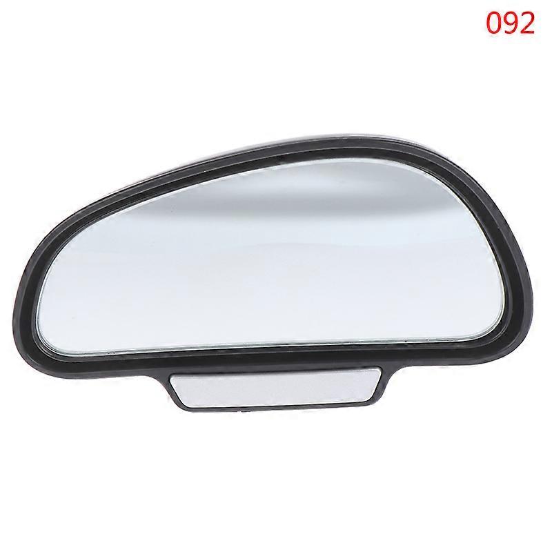 Black 360 Degree Adjustable Car Mirror Wide Angle Side Rear Mirrors blind spot Snap way for parking Auxiliary rear view mirror
