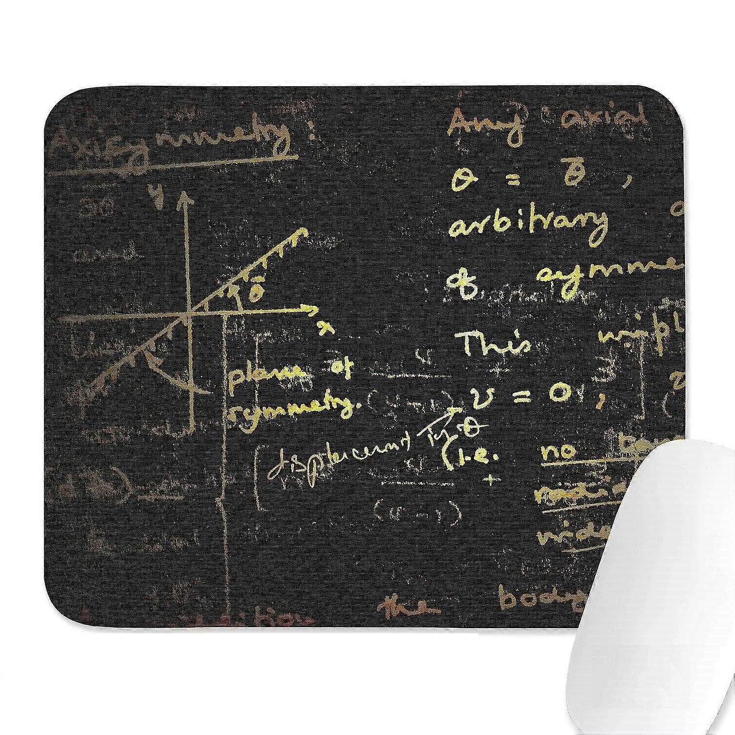 math equations physics geometry white trendy pads gaming unisex