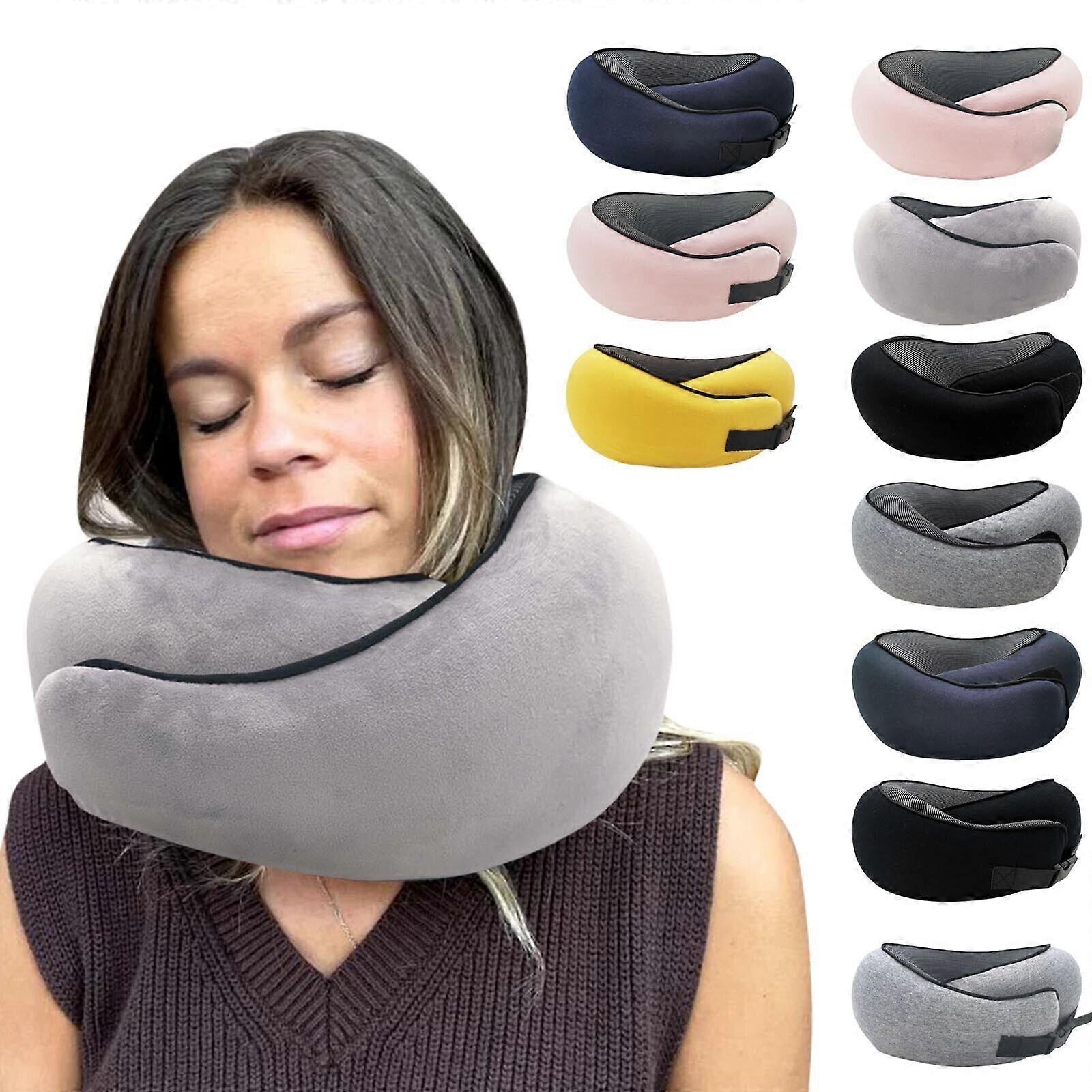 Matkakaulatyyny ja lentokoneen matkatarvikkeet ja matkatarvikkeet kantolaukulla, 100% uusi