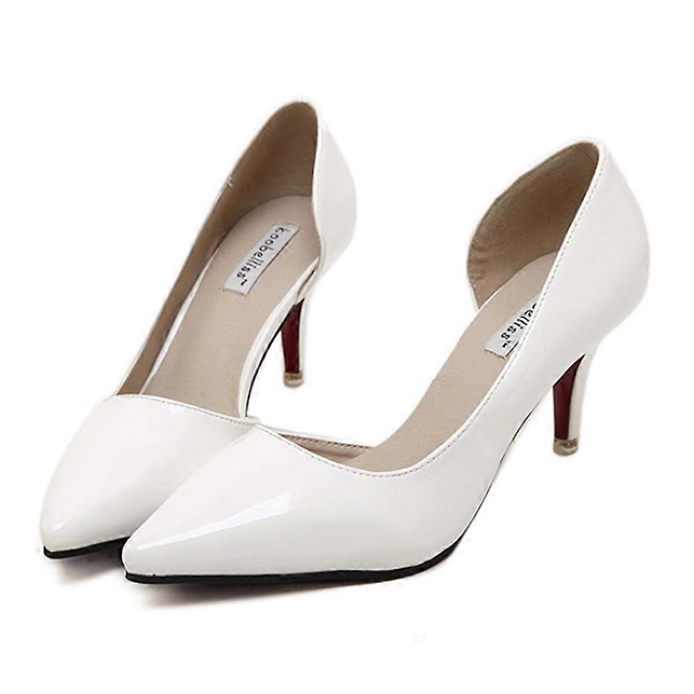 Pantofi subțiri pointed Middle Heel Femei Pantofi