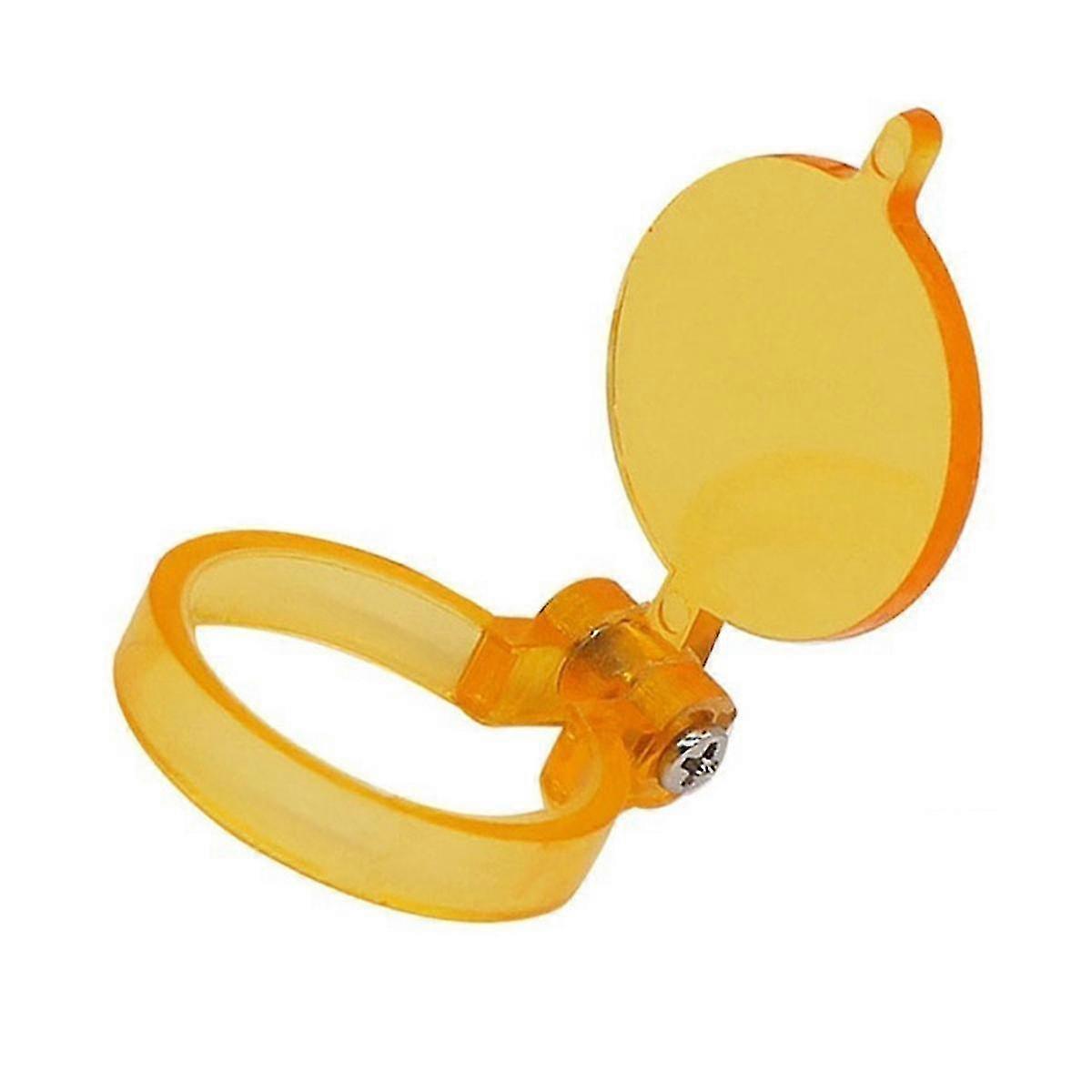 1pcs Yellow Filter For Led Head Light Lamp Dental Loupes Useful Lab Illumination Optical Binocular
