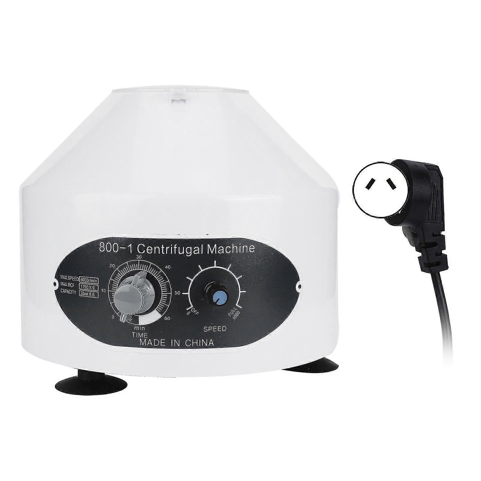 Electric Centrifuge Laboratory Machine 220V AU Plug for Medicine Supplies