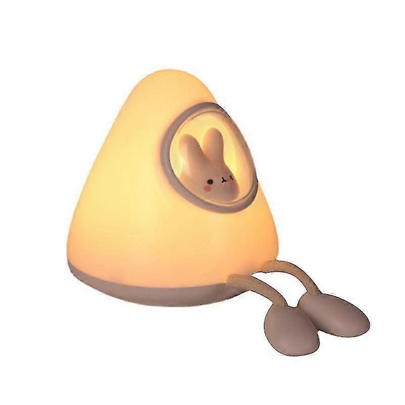 Night Lamp 30mins Auto-off Timer Creative Touch Control Night Light Home Supply.(yellow)(1pcs)