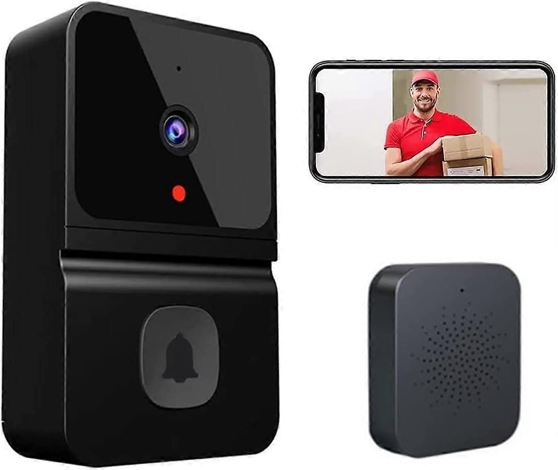 Dww Wireless Doorbell with Camera, 1080P Wireless Video Doorbell with Chime, Two-Way Audio, IP65 Waterproof, SD and Cloud Storage, Tuya Smart