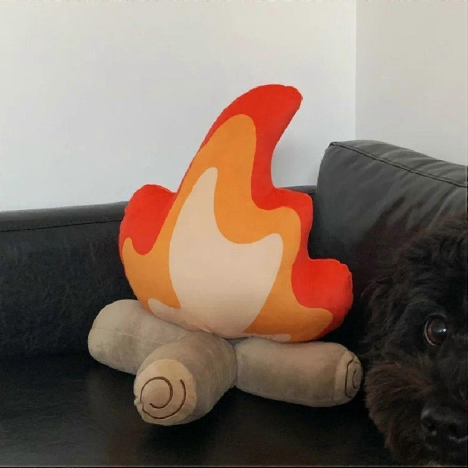 Fake Campfire Plushies Simulation Bonfire Plush Toy Soft Stuffed