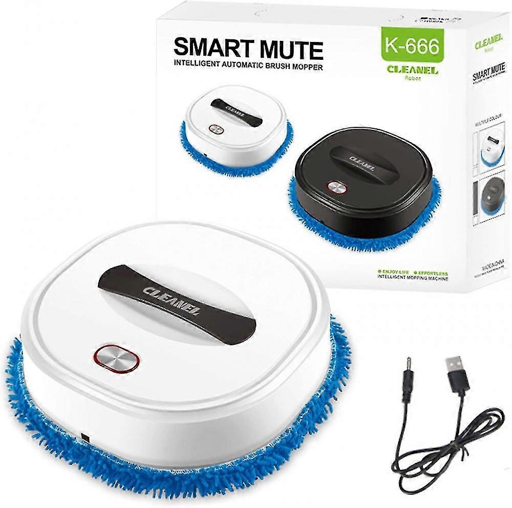 Simplify Cleaning with USB Rechargeable Robot Vacuum and Mop Combo