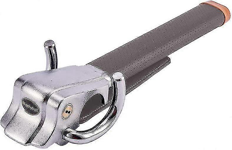 Volante antirrobo para coche con llaves gris