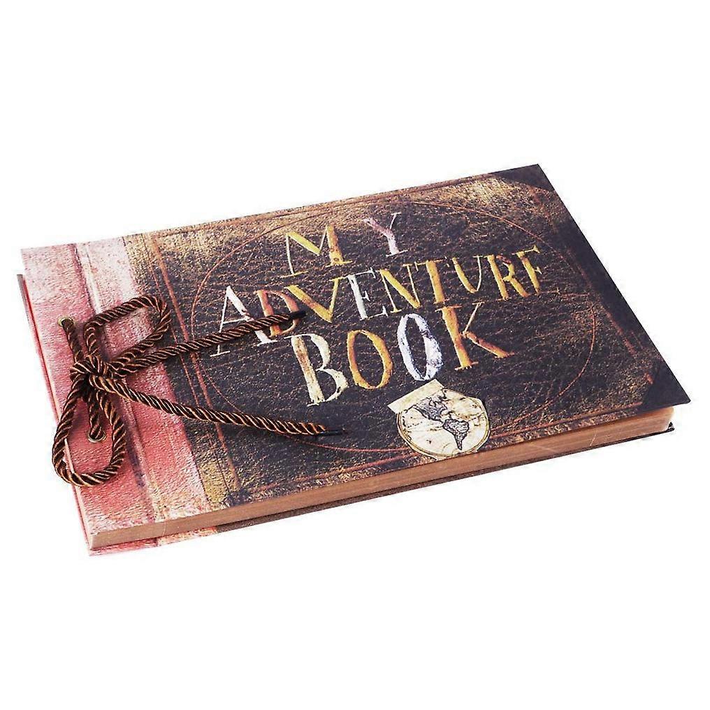 Handmade DIY Album Paste Vintage Album My Book Up Family Scrapbook Photo Album