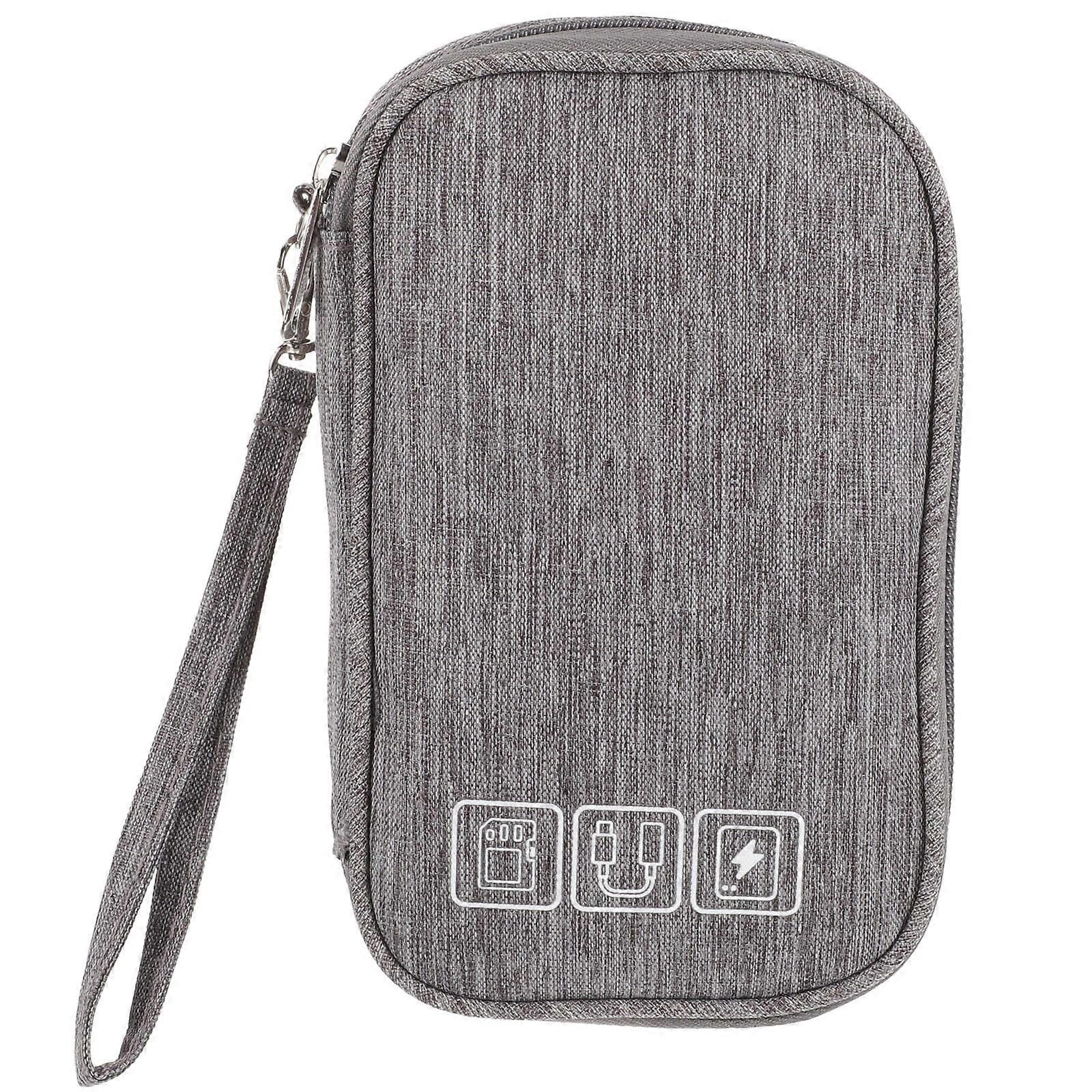 Electronic Organizer Case Cable Charger Organizer Pouch Data Cable Storage Bag