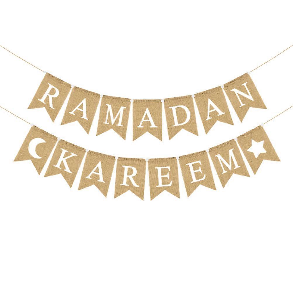 Ramadan Kareem Ornaments Happy Eid Banner Ramadan Mubarak Banner